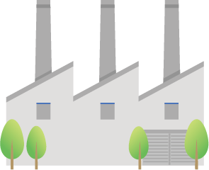 みなとみらい電力工場施設高圧電力イメージ